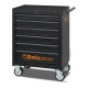 CARRO PARA FERRAMENTAS MODELO C04 BETA BOX COM 6 GAVETAS PRETO - BETA