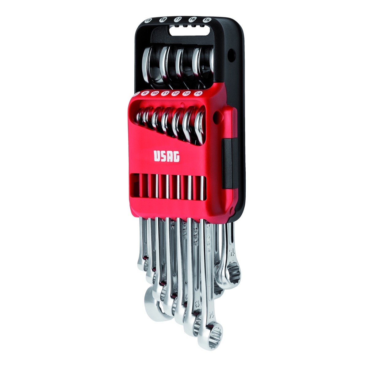 CONJUNTO DE CHAVES COMBINADAS 285 DS12, 12 PEÇAS - USAG