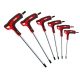 CONJUNTO CHAVES HEXAGONAIS ANGULARES COM PUNHO BIMATÉRIA 280HG/SE6, 6 PEÇAS - USAG