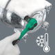 Catraca Zyklop Comfort 8010 B, com alavanca de reversão, com encaixe de 3/8" - WERA