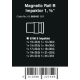 Trilho soquete magnético 9607 B Impaktor 1, 10 peças - WERA