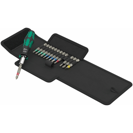CONJUNTO KRAFTFORM KOMPAKT 838 RA S 1, 14 peças - WERA