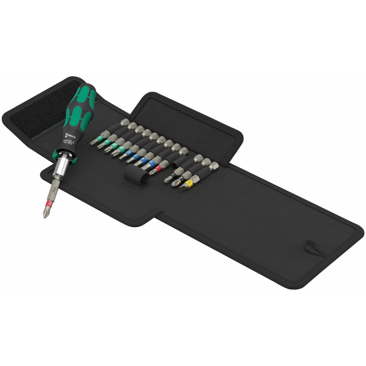 CONJUNTO KRAFTFORM KOMPAKT 838 RA S 1, 14 peças - WERA