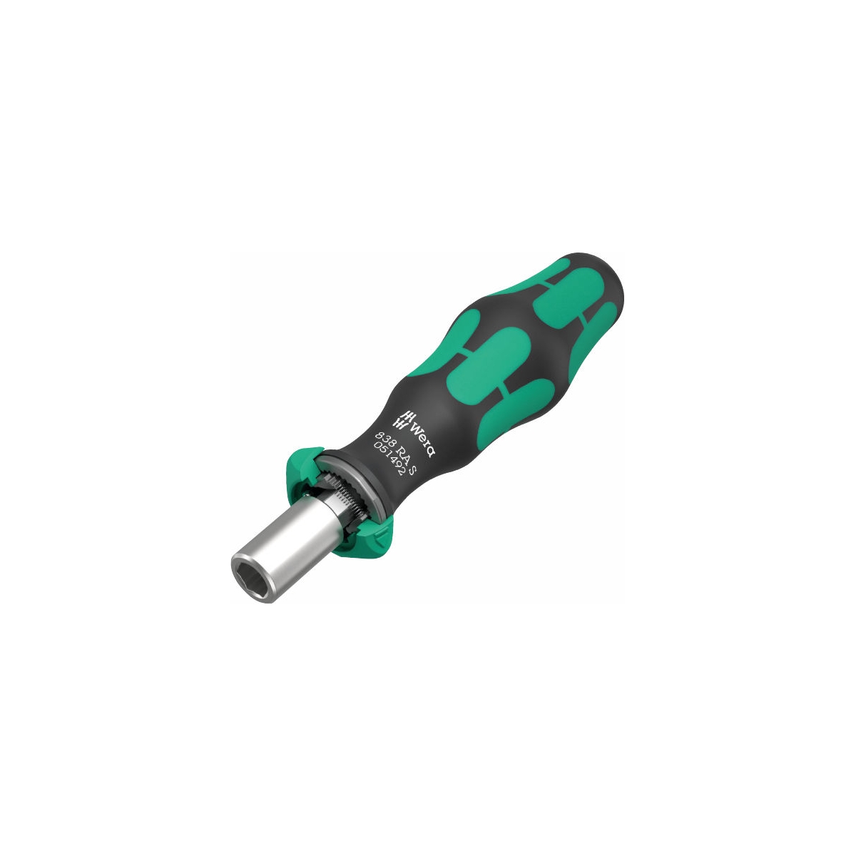 Chave de fenda 838 RA S com suporte de bits e funcionalidade de catraca, 1/4" - WERA