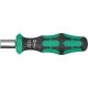 Chave de fenda 838 RA S com suporte de bits e funcionalidade de catraca, 1/4" - WERA