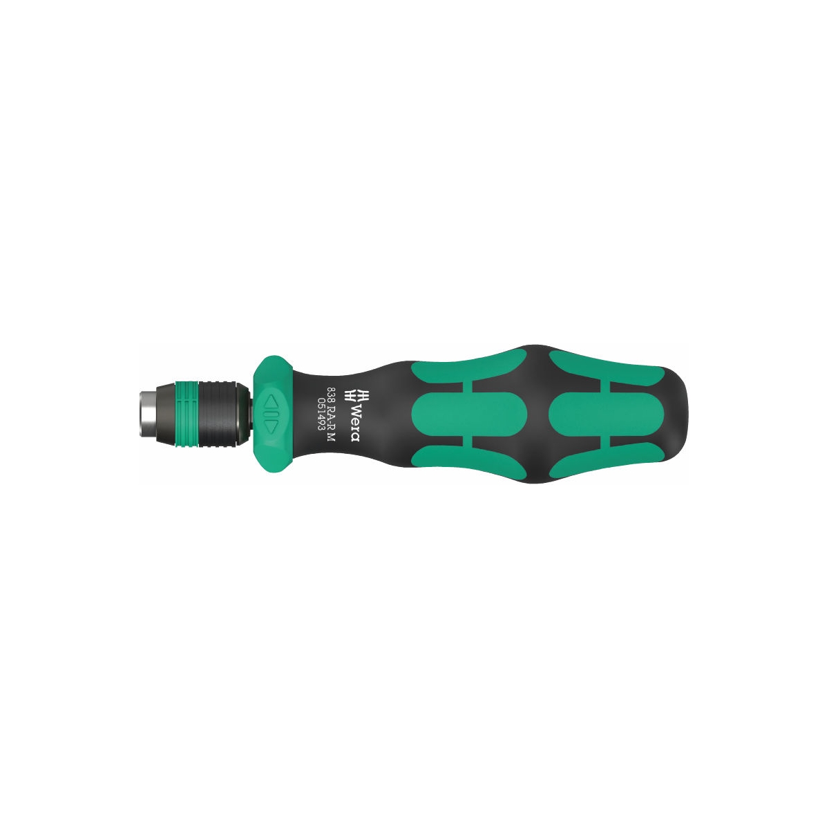 Chave de fenda 838 RA-R M com suporte de bits e funcionalidade de catraca, 1/4" - WERA