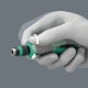 Chave de fenda 838 RA-R M com suporte de bits e funcionalidade de catraca, 1/4" - WERA