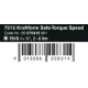 CONJUNTO Kraftform Safe-Torque Speed Chave de fenda de torque, 2-6 Nm - WERA
