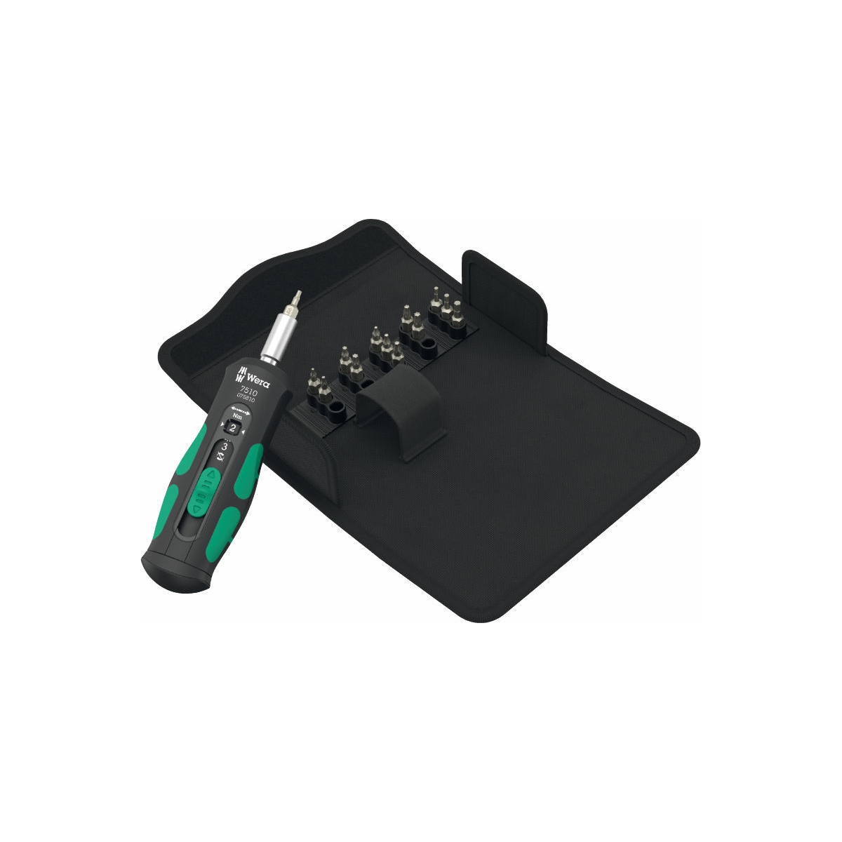 Conjunto de ferramentas Safe-Torque Speed para insertos de metal duro, 14 peças - WERA