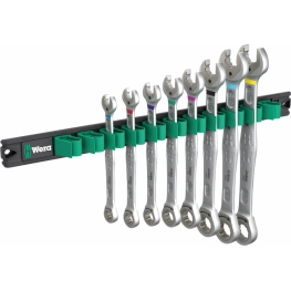 Trilho magnético 9632 Joker Imperial 1 Conjunto de chaves combinadas com catraca, Imperial, 8 peças. - WERA