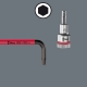 Conjunto de 10 peças de chaves L 950/9 Hex-Plus Multicolour 3, métricas, BlackLaser. - WERA