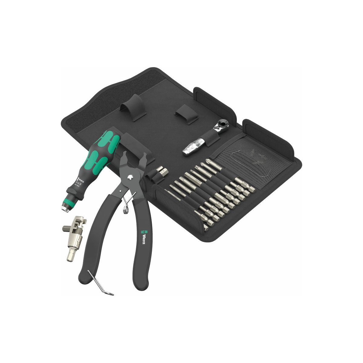 Conjunto de rebiteira de corrente 9532 para oficinas, 20 peças. - WERA