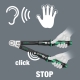 Chave dinamométrica Click-Torque X 7 para ferramentas de inserção, 10-100 Nm. - WERA
