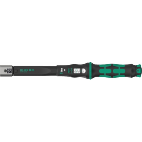 Chave dinamométrica Click-Torque X 7 para ferramentas de inserção, 10-100 Nm. - WERA