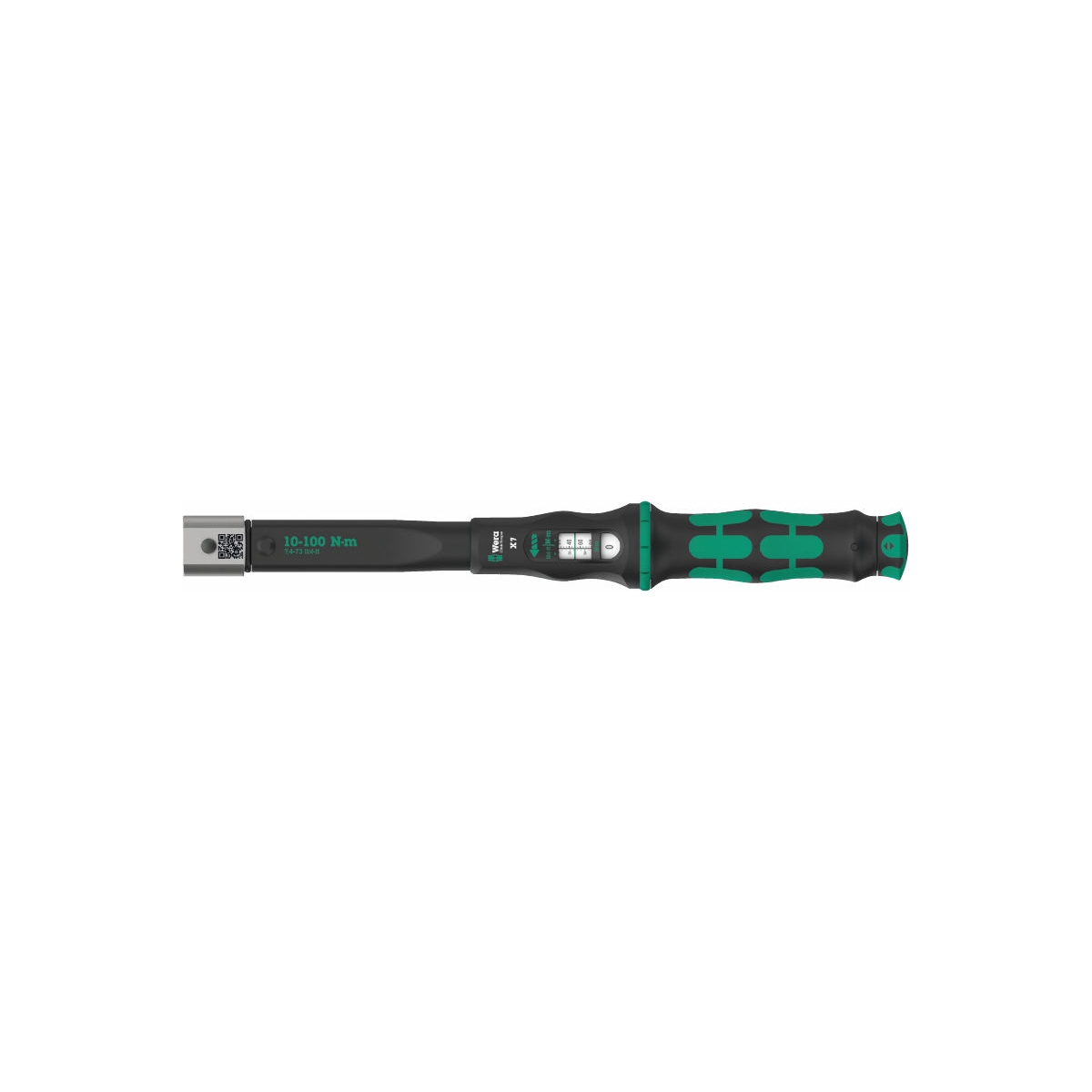 Chave dinamométrica Click-Torque X 7 para ferramentas de inserção, 10-100 Nm. - WERA