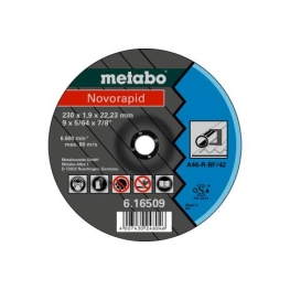 DISCO DE CORTE NOVORAPID 230 X 1,9 X 22,23 INOX, TF 41 METABO - 