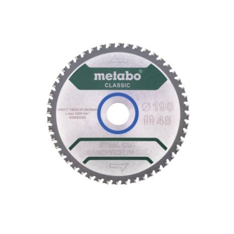 DISCO CORTE 190X30 Z48 FZ/FA - METABO