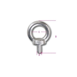 ARGOLA MACHO INOX (M8) - BETA
