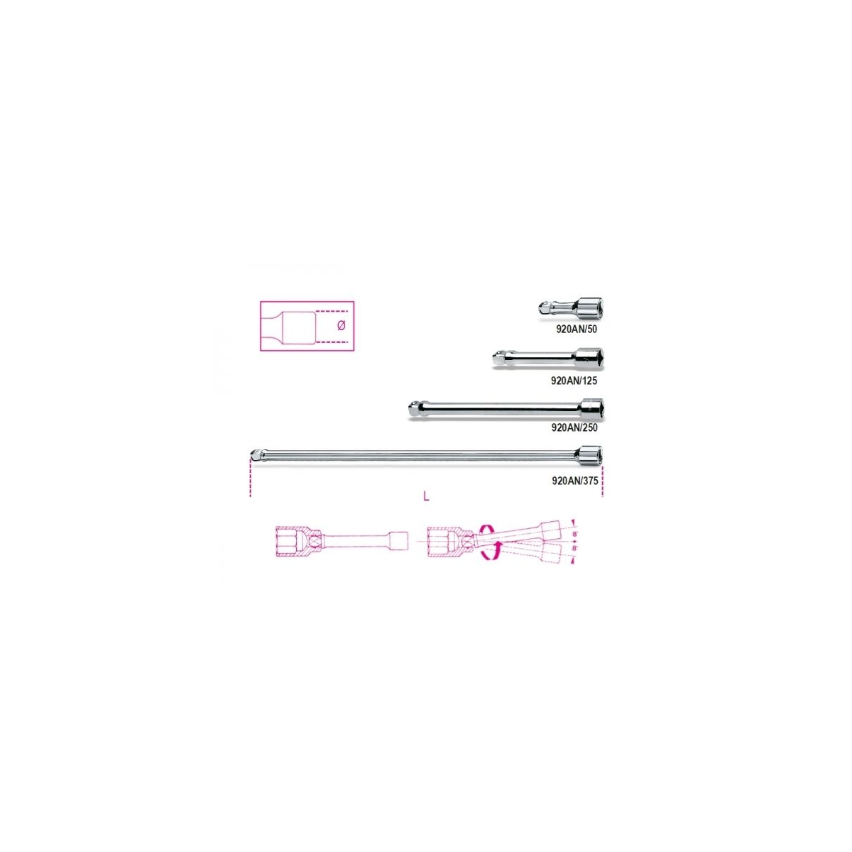 EXTENSAO M F 1/2 (920AN/50) - BETA