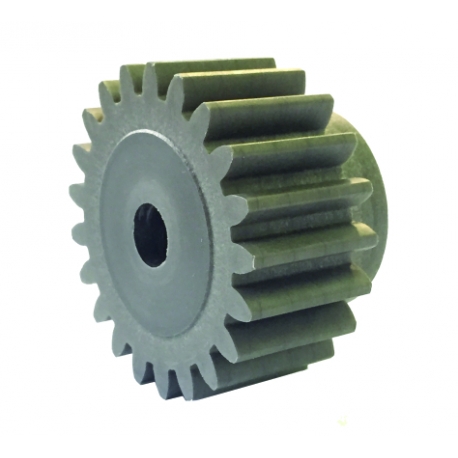 ENGRENAGEM CILÍNDRICA DENTES RETOS EM PLÁSTICO (Modulo: MÓDULO 1, Dentes: Z= 20) |fotov1pag9