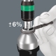 CHAVES FENDA TORQUE AJUSTÁVEL 6NM COM MANDRIL RÁPIDA RAPIDAPTOR KRAFTFORM SÉRIE 7442 - WERA