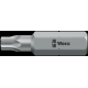 BITS COM FURO, TX 8 PARA PARAFUSOS TORX ® BO À PROVA DE VIOLAÇÃO COM PINO DE SEGURANÇA 867-1 Z - WERA