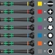 CONJUNTO CHAVES MICRO 24 PECAS KRAFTFORM 9715 INSERÇÃO DE ESPUMA 1 - WERA - WERA