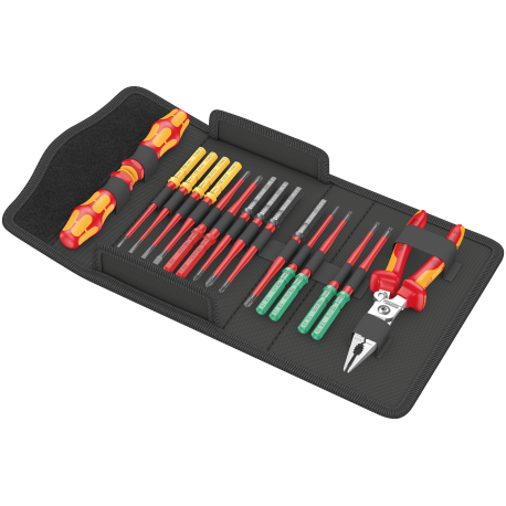 CONJUNTO FERRAMENTAS VDE 17 PEÇAS KRAFTFORM KOMPAKT EXTRA FINO 1 - WERA - WERA