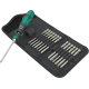CONJUNTO CHAVE CATRACA COM BITS MAGNETICO 15 PEÇAS Kraftform Kompakt 838 RA-R M - WERA - WERA