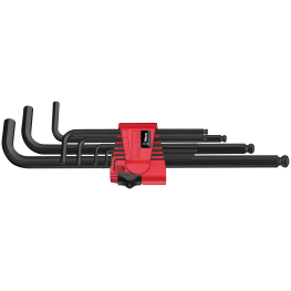 CONJUNTO CHAVE L SEXTAVADO 9 PEÇAS 950-9 HEX-PLUS 6 MÉTRICA BLACKLASER - WERA - WERA