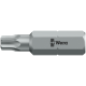 BITS COM FURO, TX 25 PARA PARAFUSOS TORX ® BO À PROVA DE VIOLAÇÃO COM PINO DE SEGURANÇA 867-1 Z - WERA