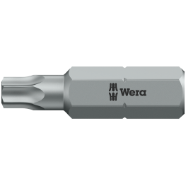 BITS COM FURO, TX 25 PARA PARAFUSOS TORX ® BO À PROVA DE VIOLAÇÃO COM PINO DE SEGURANÇA 867-1 Z - WERA