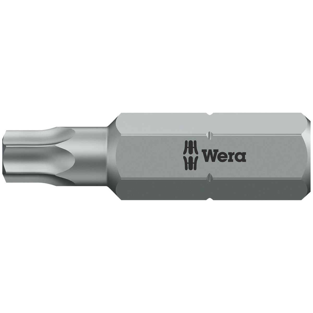 BITS COM FURO, TX 25 PARA PARAFUSOS TORX ® BO À PROVA DE VIOLAÇÃO COM PINO DE SEGURANÇA 867-1 Z - WERA