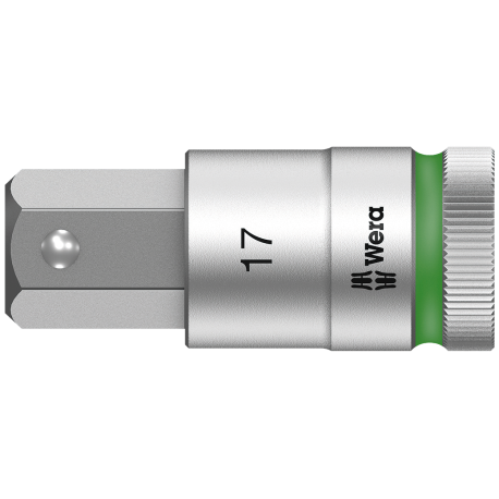 SOQUETE 1-2 FUNÇÃO DE RETENÇÃO 6 X 140MM 8740 C HF ZYKLOP BIT - WERA - WERA