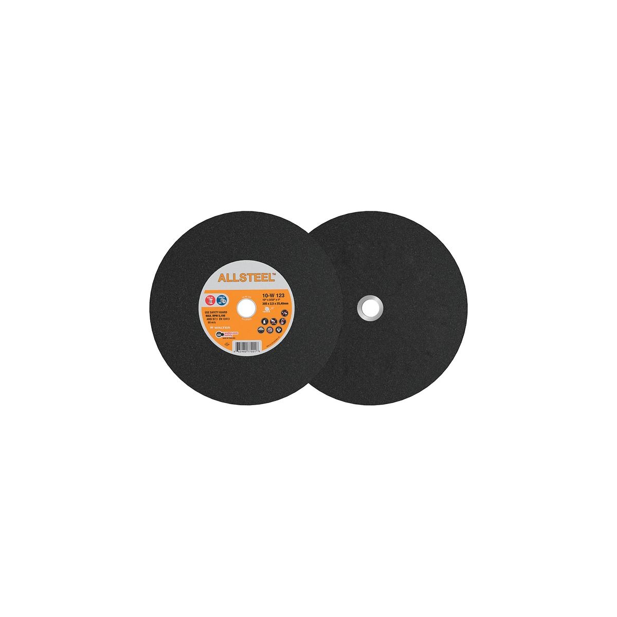 Disco de Corte 304,8 mm x 2,8 mm x 1 mm Chop Saw Allsteela - WALTER - WALTER