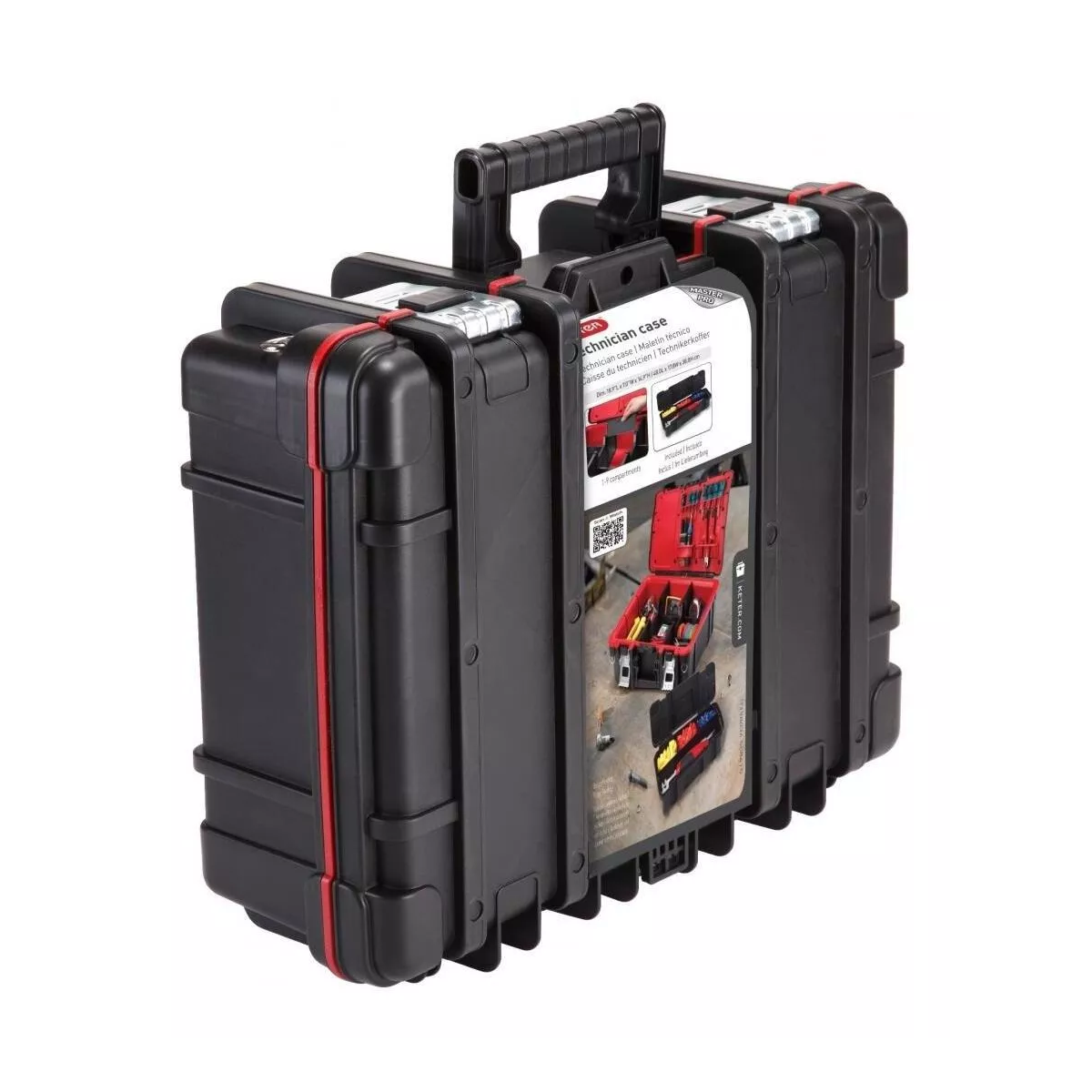 MALETA DE FERRAMENTAS TECHINICIAN BOX PRETA