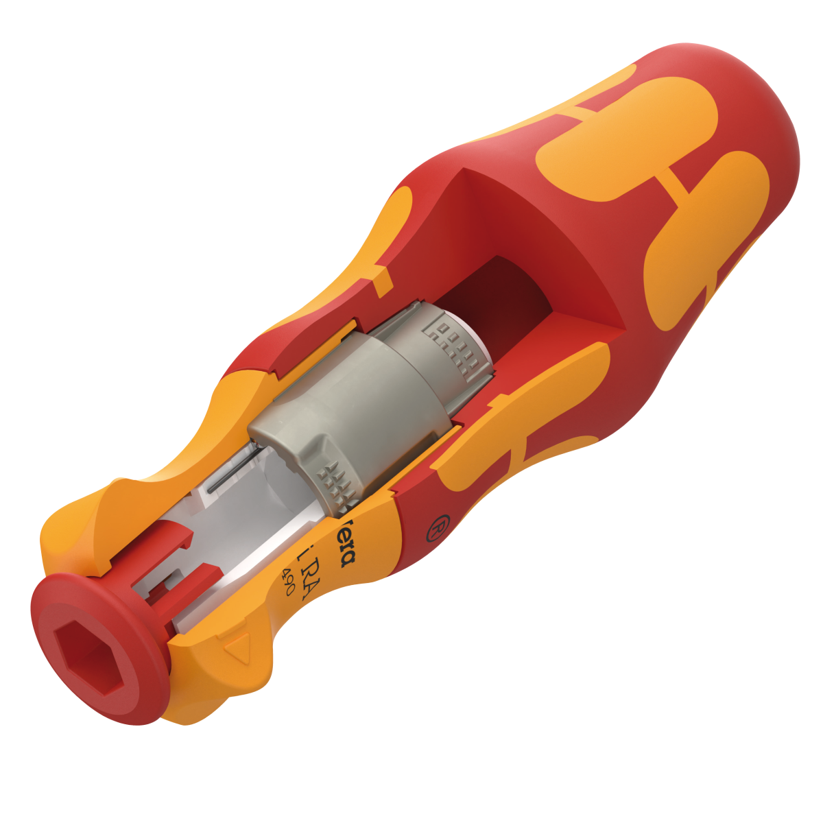 Cabo porta-lâmina Kraftform com funcionalidade de catraca 837 i RA